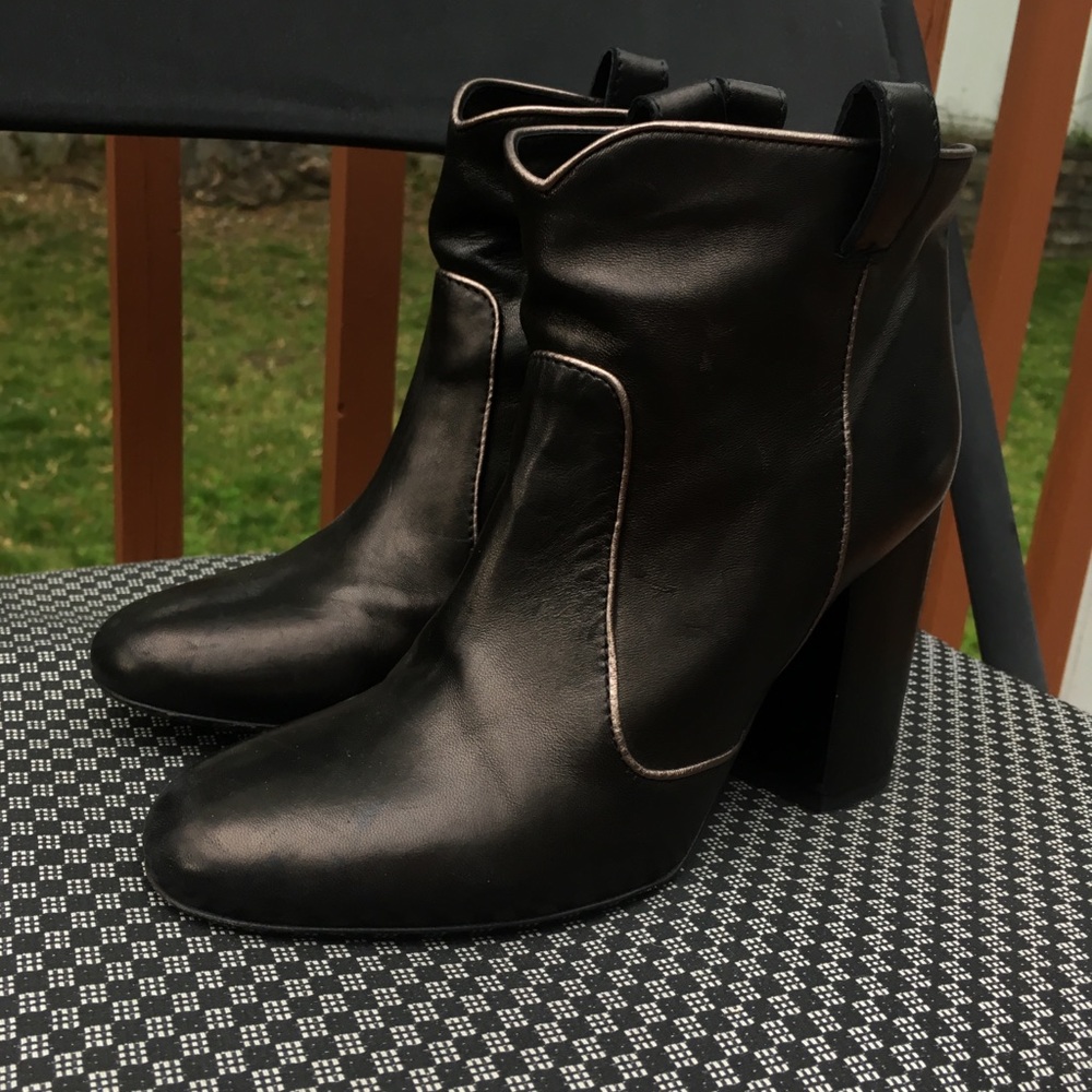 Laurence Dacade Paris Deep Brown Booties - Picture 2 of 7